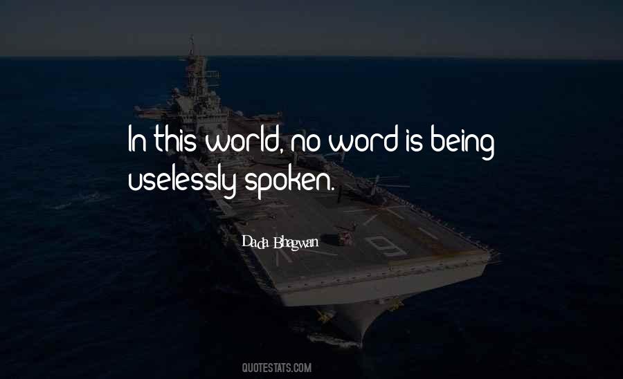 World Word Quotes #640614