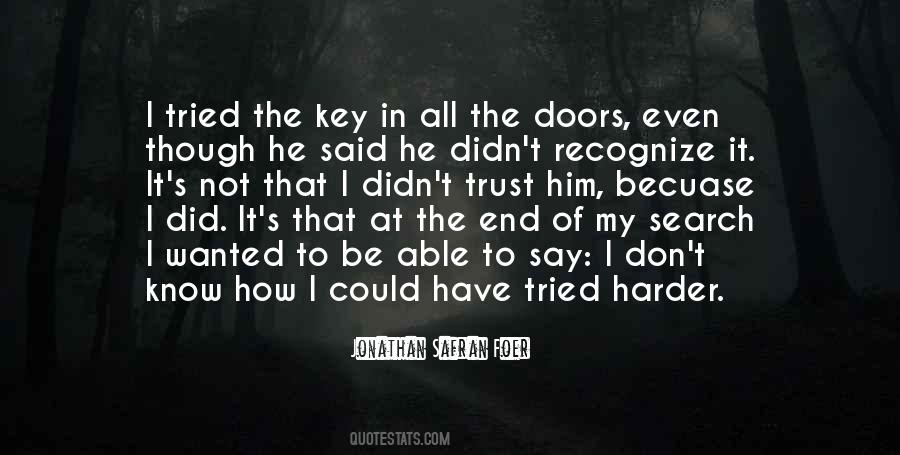 In The Search Of Quotes #1036831