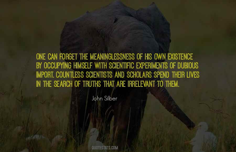 In The Search Of Quotes #1236254