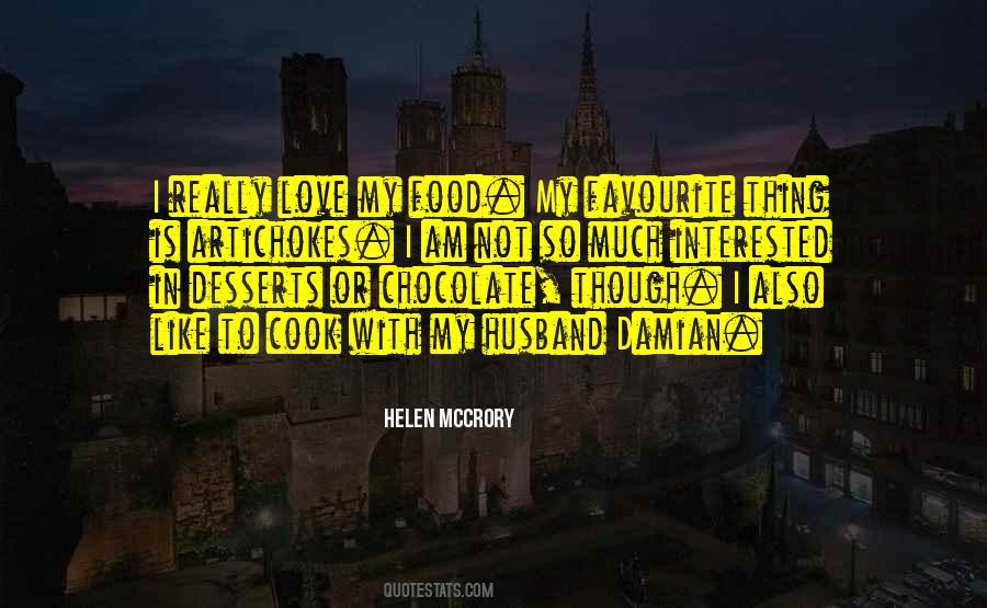 Husband Food Quotes #345780