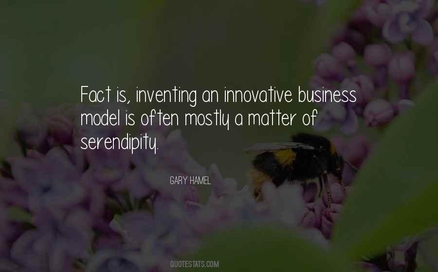 Quotes About Innovative Business #436866