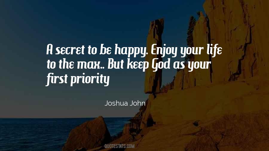 Quotes About Your Priority #1691582