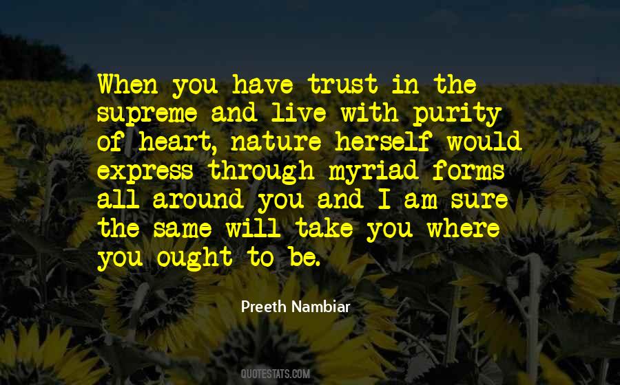 Heart Nature Quotes #620281