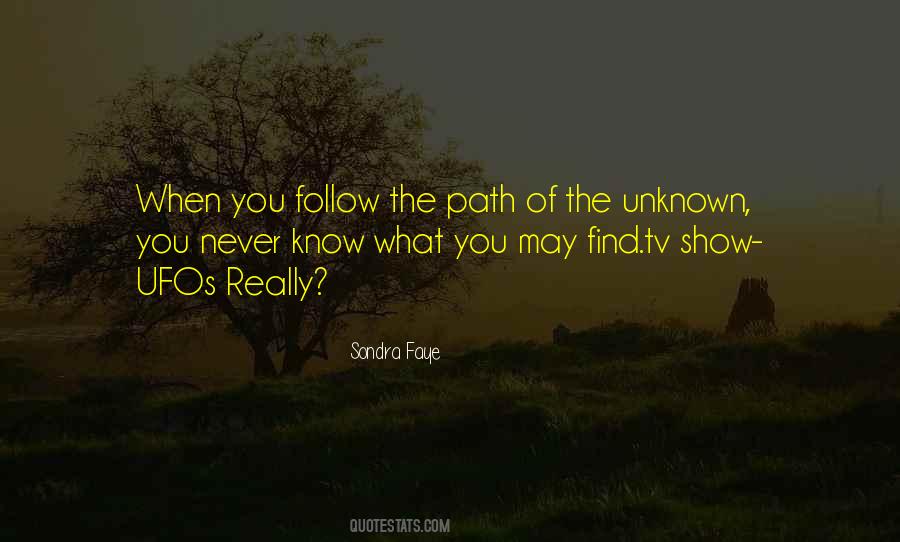 Path Unknown Quotes #1754662
