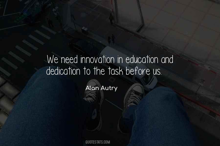 Quotes About Innovation And Education #436438