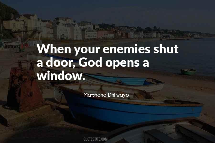 When God Opens A Door Quotes #1156938
