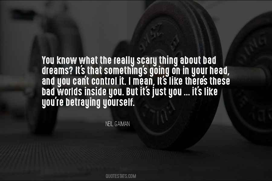 Bad Control Quotes #1245521