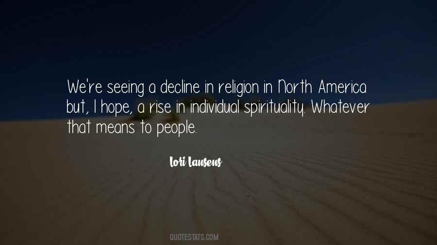 Quotes About Individual Spirituality #1547259