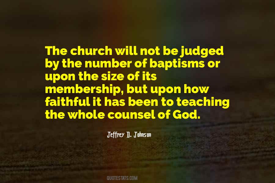 Church Of God Quotes #407131