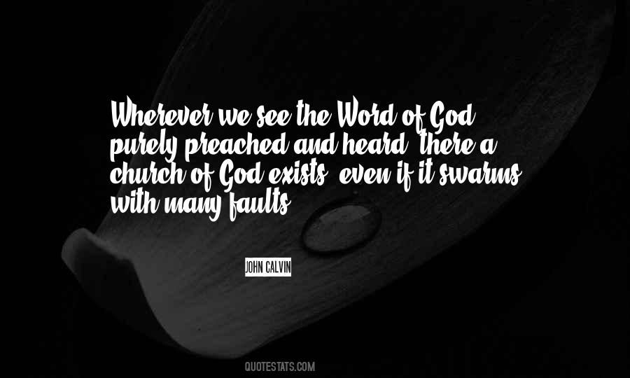 Church Of God Quotes #630414