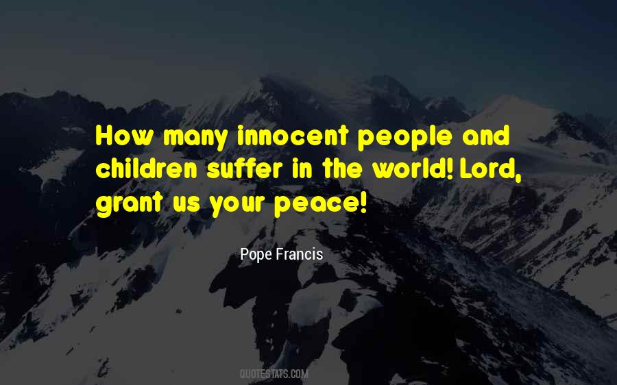 Quotes About Innocent People #85291
