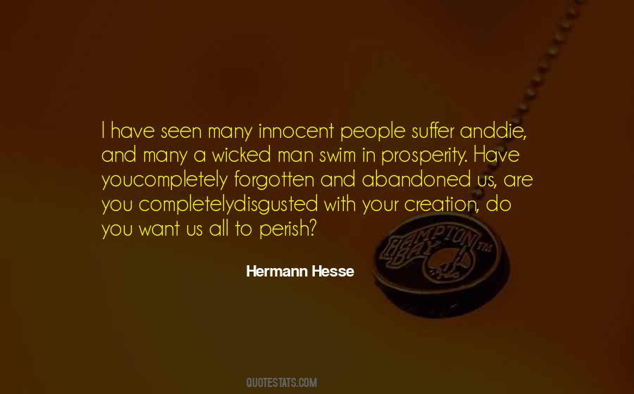 Quotes About Innocent People #857389