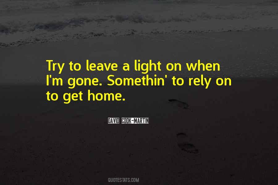 Home Light Quotes #1602330