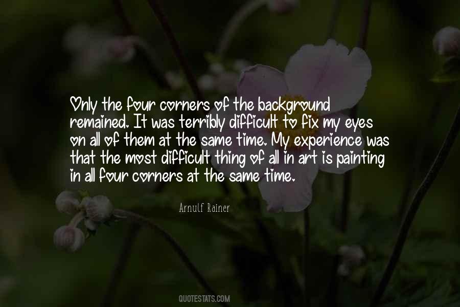 Quotes About The Four Corners #191034