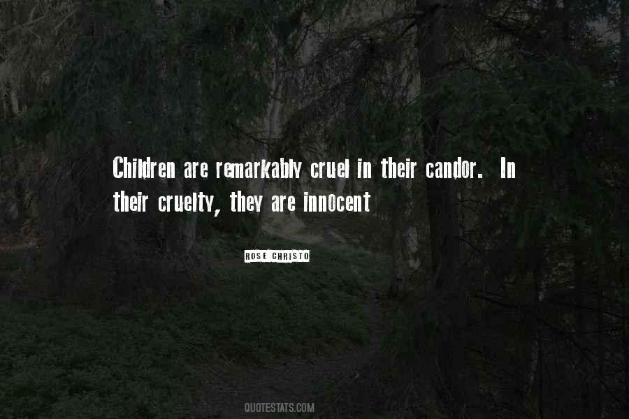 Quotes About Innocent Children #1053252