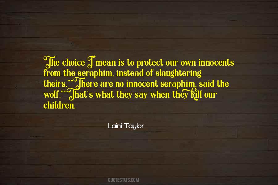 Quotes About Innocent Children #1818497