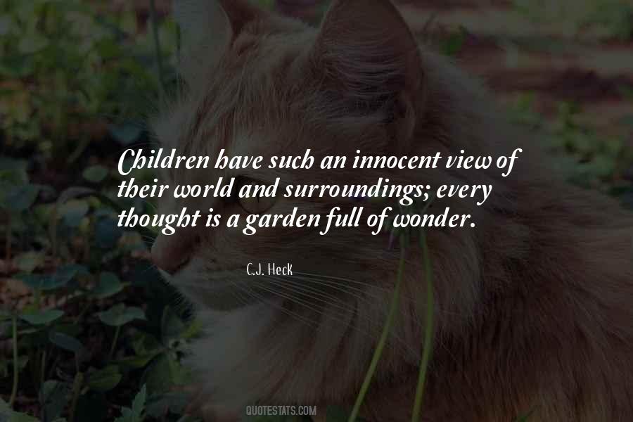 Quotes About Innocent Children #198756