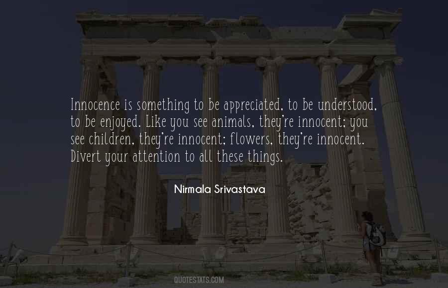 Quotes About Innocent Children #245914