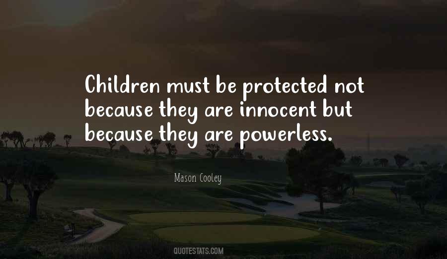 Quotes About Innocent Children #665604