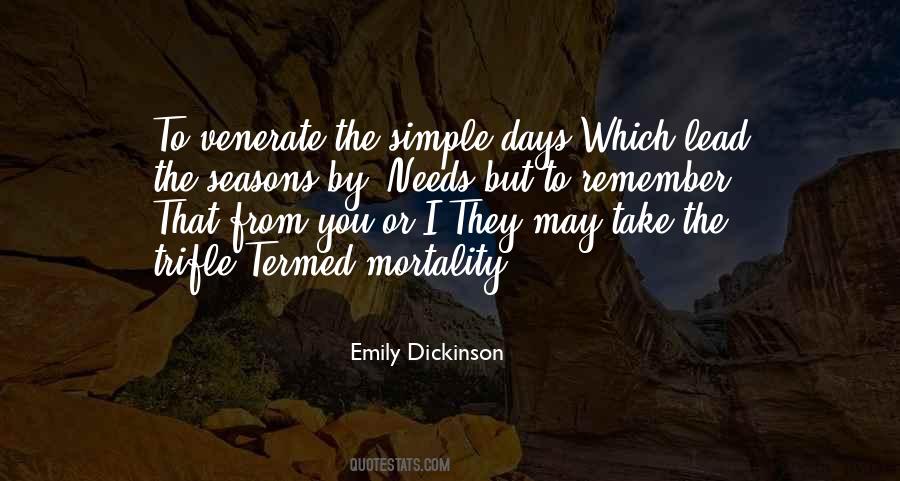 Remember The Simple Things Quotes #553598