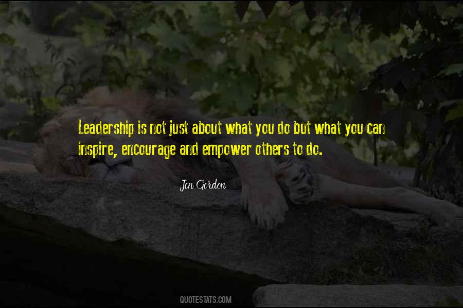 Encourage And Empower Quotes #1270416