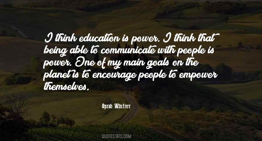 Encourage And Empower Quotes #458039