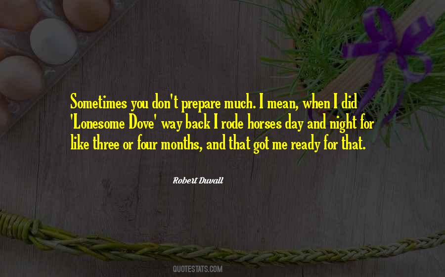 Horses Of The Night Quotes #1852822