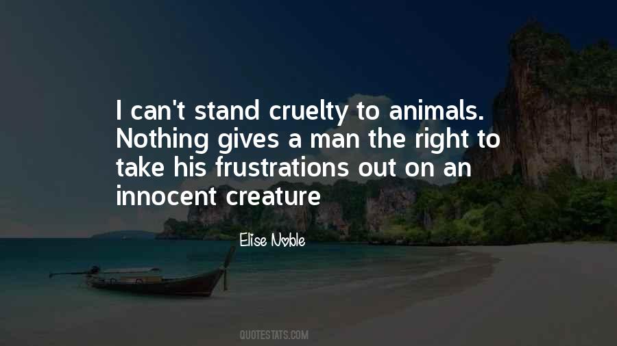 Quotes About Innocent Animals #76329