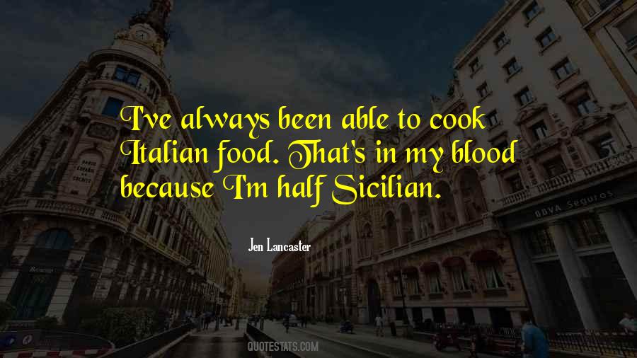 Food Italian Quotes #57781