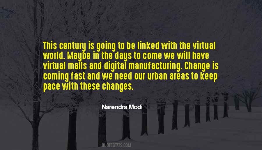 Change Is Going To Come Quotes #312582