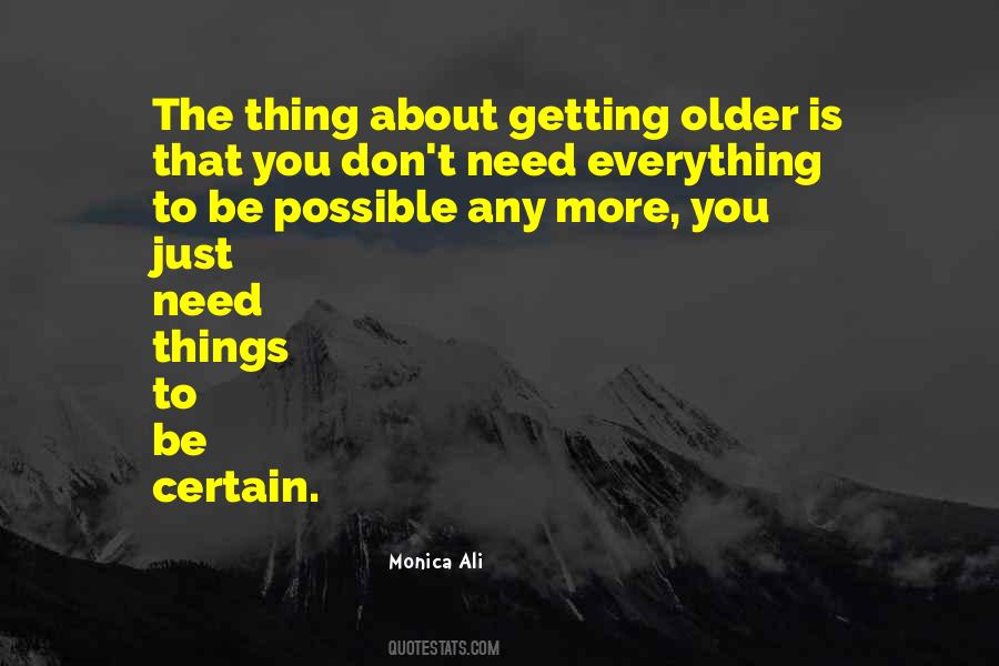 Getting Older Life Quotes #1608149