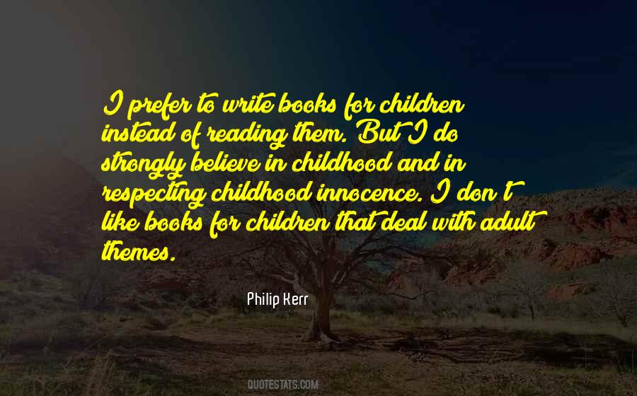 Quotes About Innocence Of Children #136742