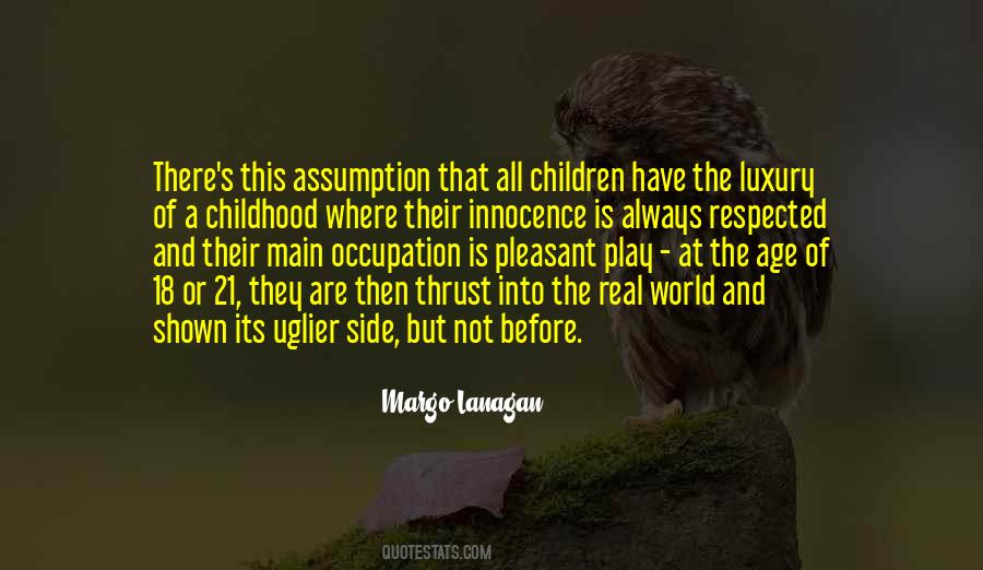 Quotes About Innocence Of Children #185724