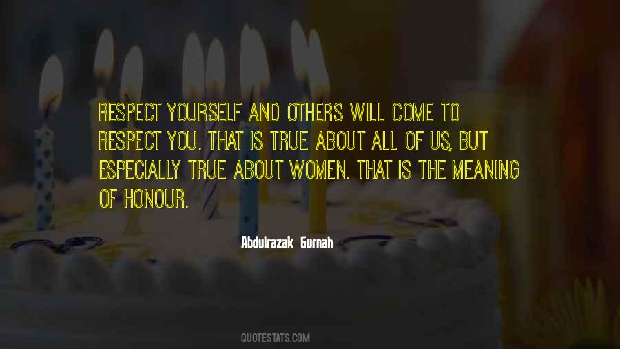 Respect To Others Quotes #882230