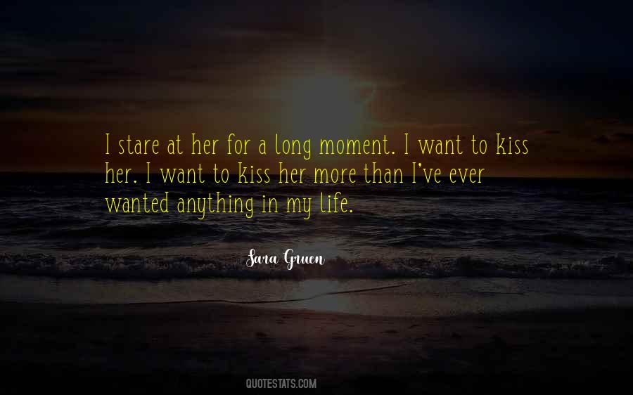 Kiss Moment Quotes #263608