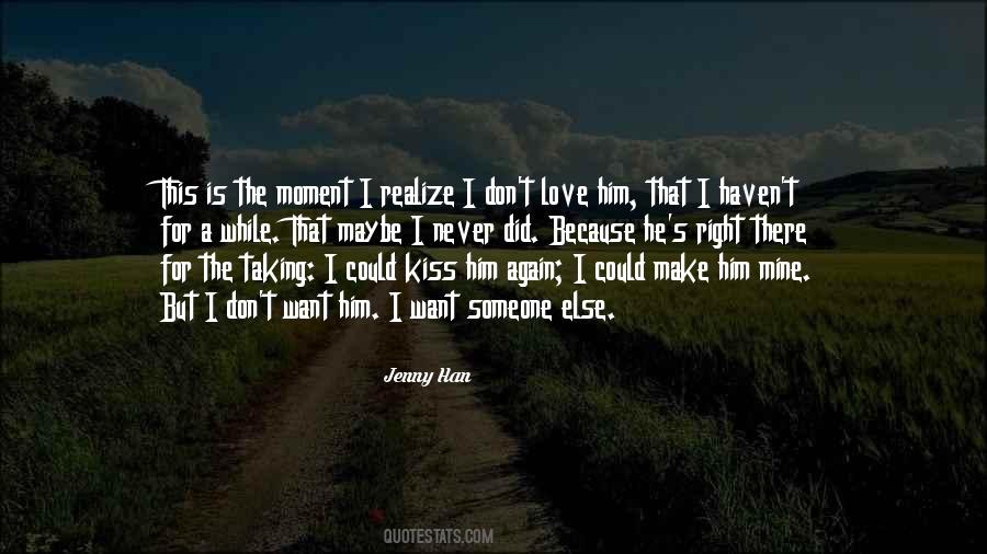 Kiss Moment Quotes #280081