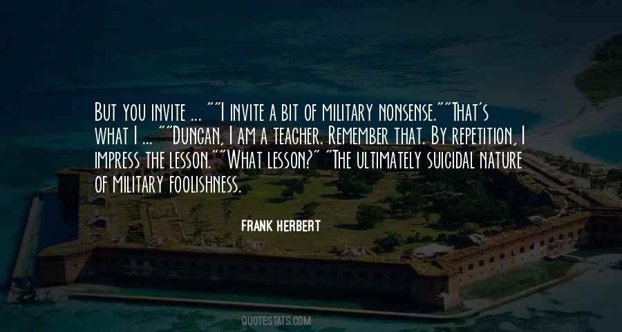 Remember The Lesson Quotes #1102684