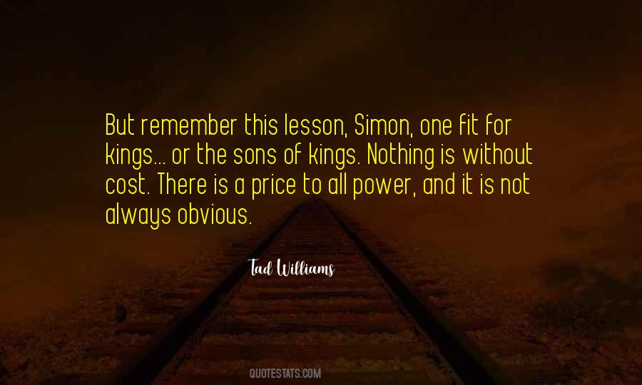 Remember The Lesson Quotes #345267