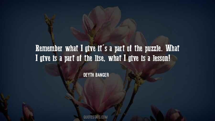 Remember The Lesson Quotes #547224