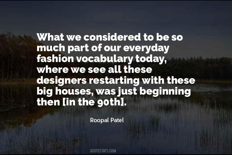 Fashion House Quotes #343644