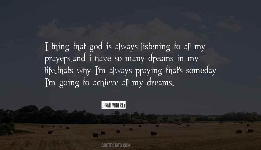 God Is Always Listening Quotes #1431267