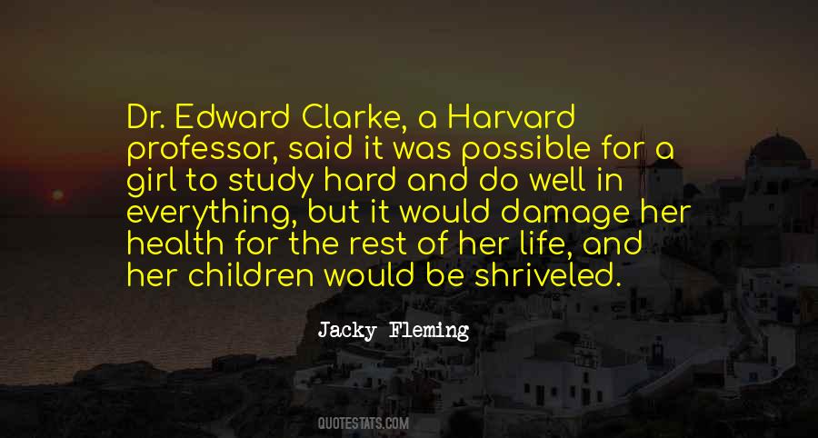 Harvard Professor Quotes #1249350