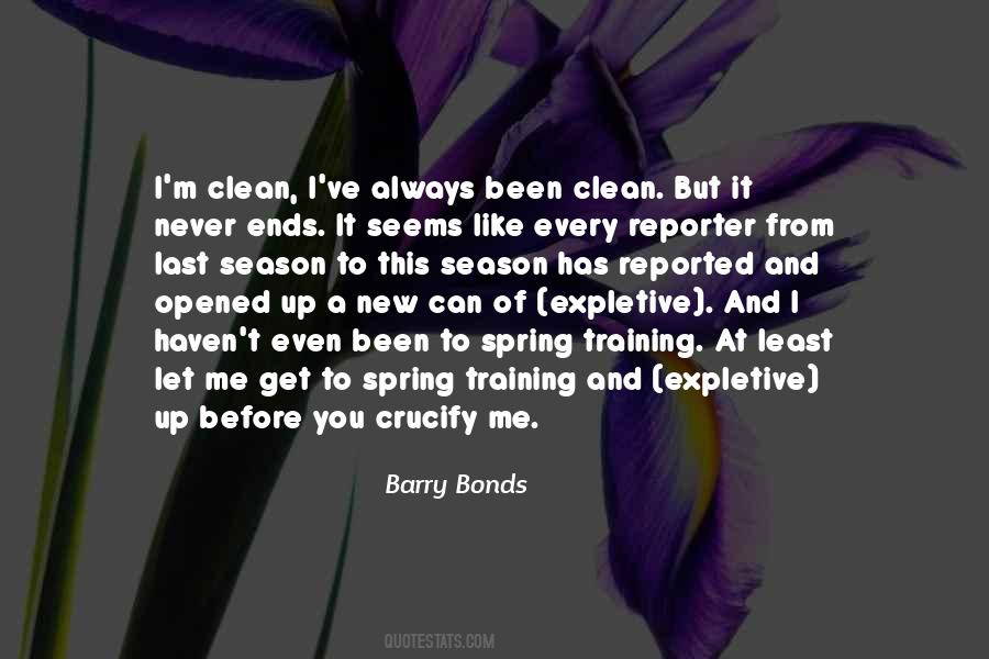 Me Season Quotes #1588174