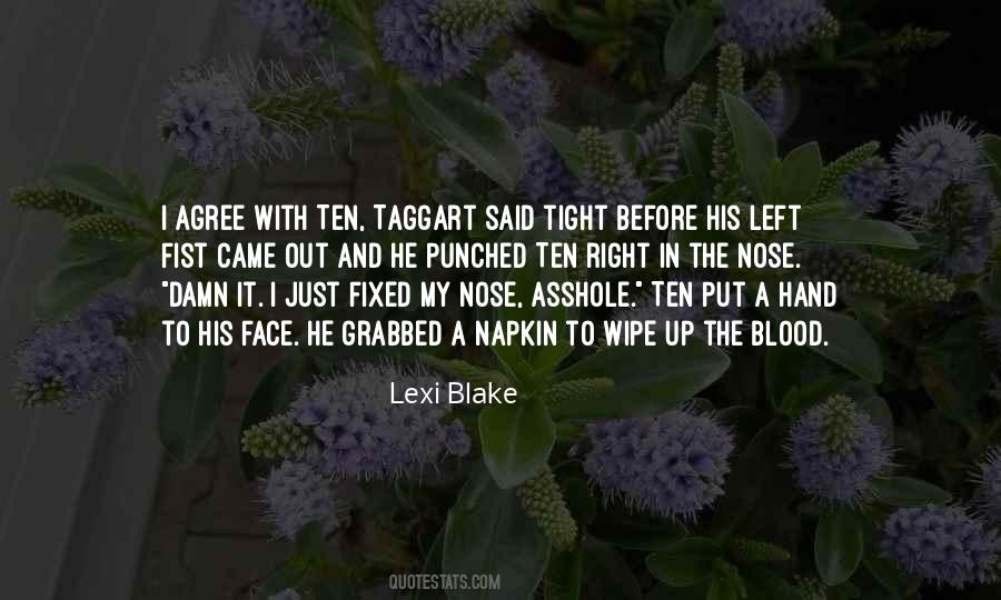 Left And Right Hand Quotes #29177