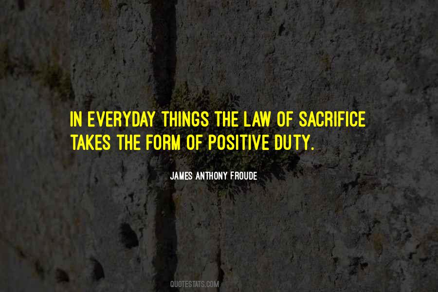 Positive Sacrifice Quotes #13487