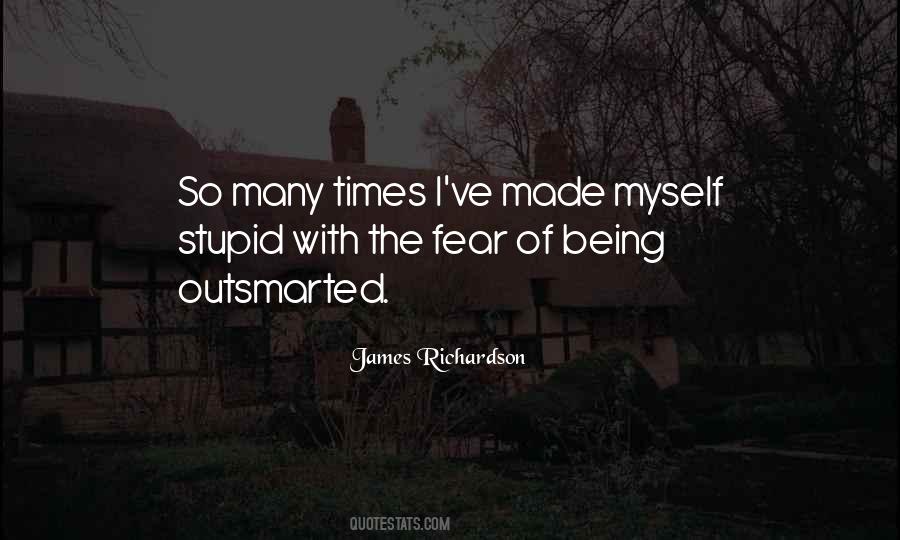 I Fear Myself Quotes #208429