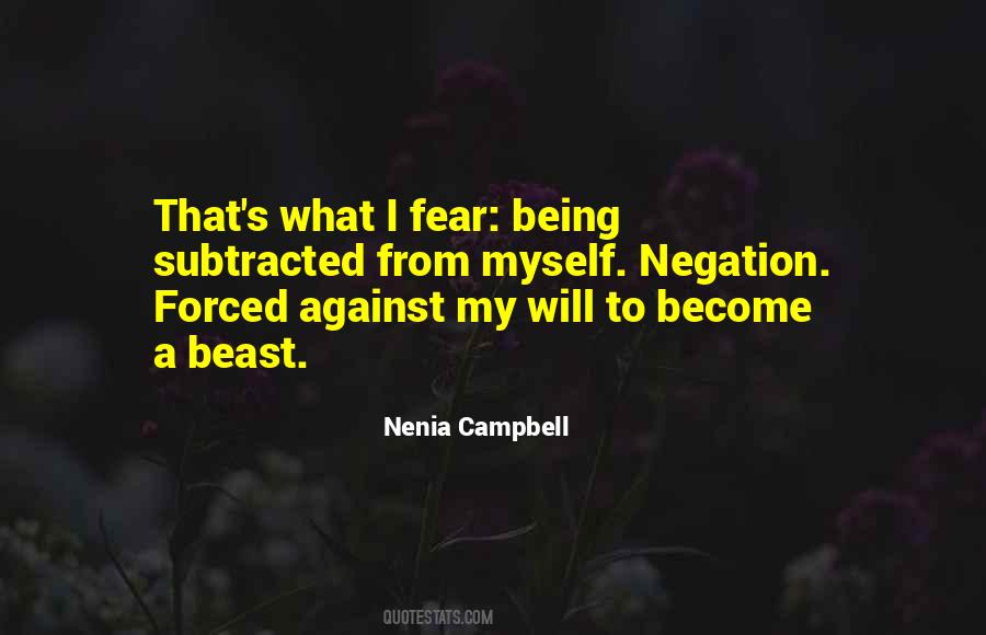 I Fear Myself Quotes #704700