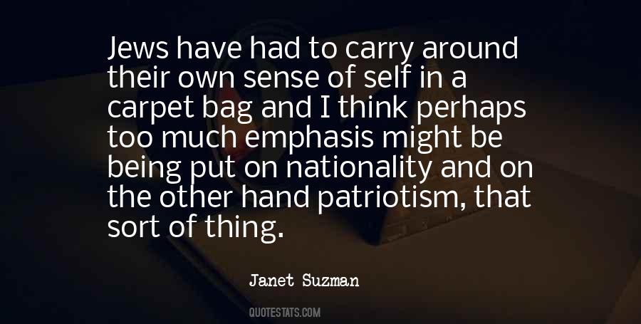 Carry A Bag Quotes #1020859