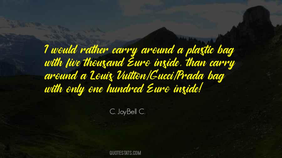 Carry A Bag Quotes #564376