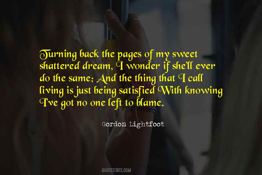 No One To Blame Quotes #1646905